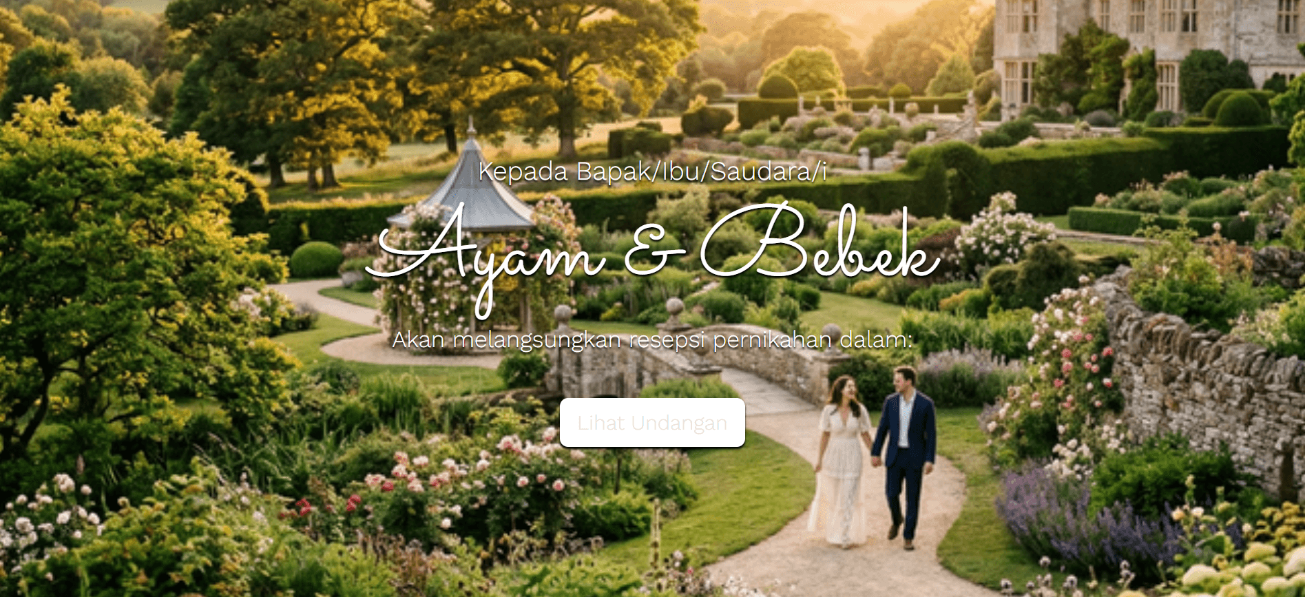 Ayam & Bebek Wedding